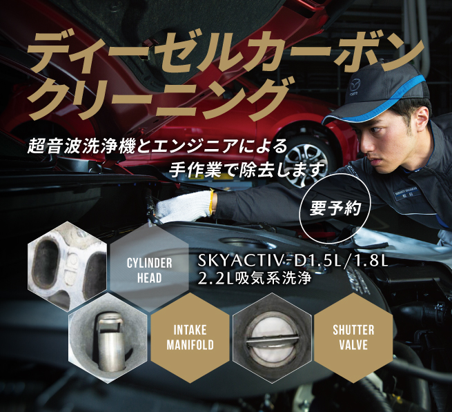 ディーゼルカーボンクリーニング