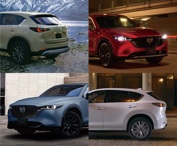 NEW MAZDA CX-5 個性際立つ4つの特別仕様車をお選びいただけます / 各グレードご試乗できます！詳しくは担当スタッフまで