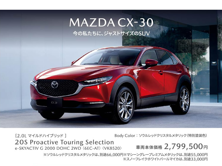 MAZDA CX-30 特別仕様車 BLACK TONE EDITION
