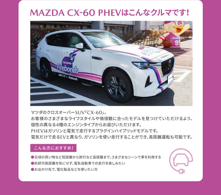 MAZDA CX-60 PHEVはこんなクルマです！