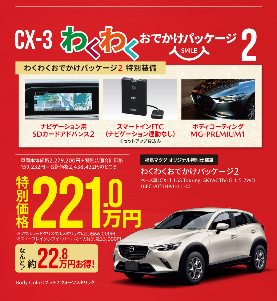 わくわくおでかけパッケージ2