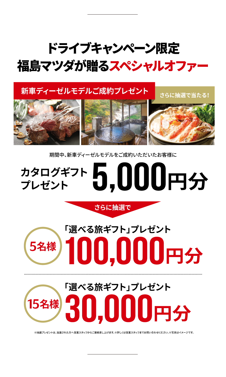 スペシャルオファー